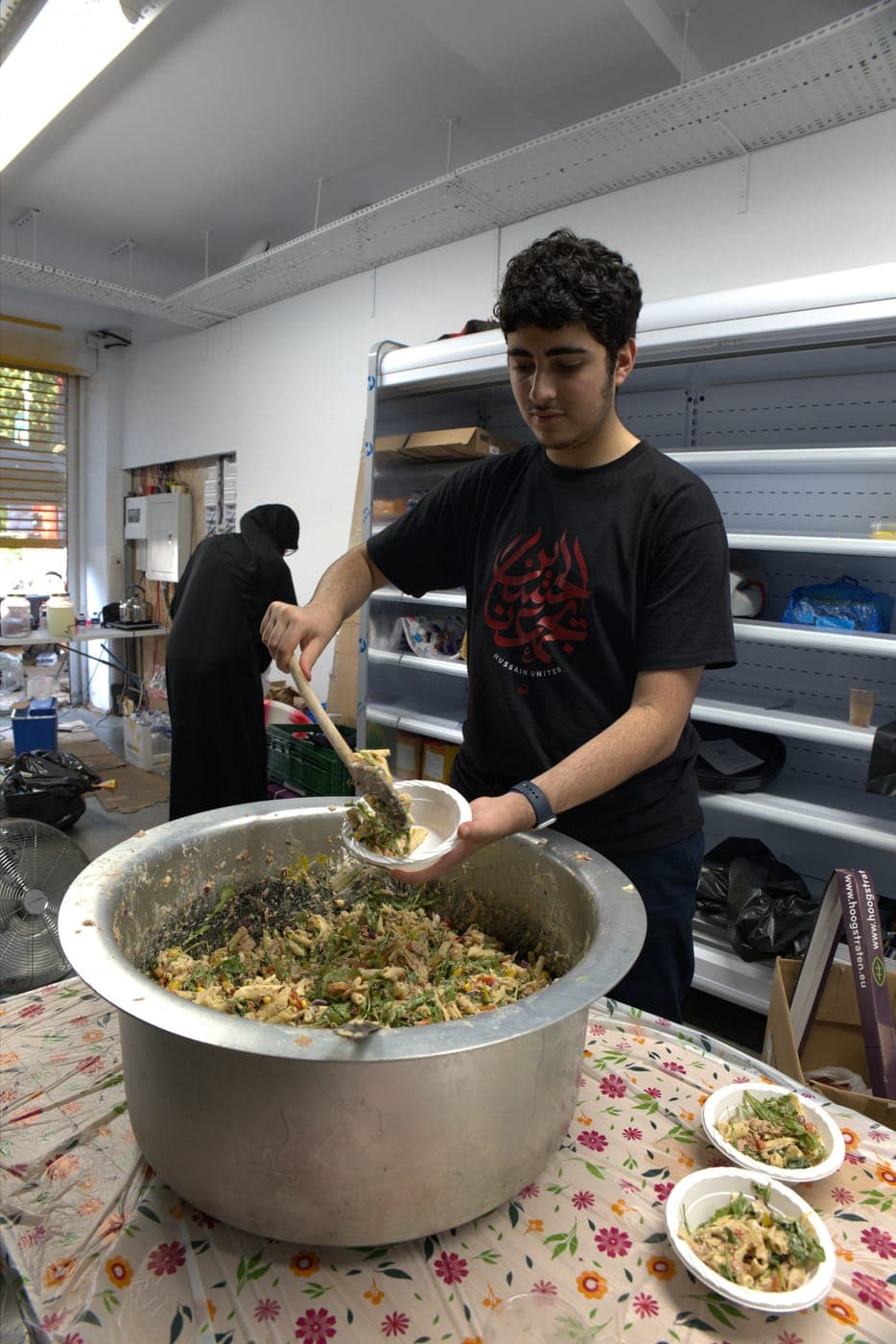 Mawkib Sahib al-Zaman, serving Arbaeen pilgrims in London